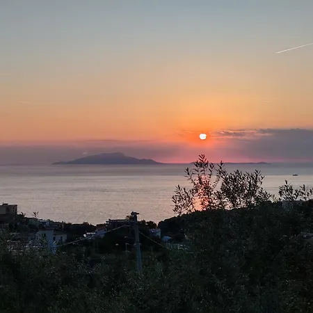 Capri View 2br-2ba Between Sorrento - Amalfi Coast Lägenhet Massa Lubrense